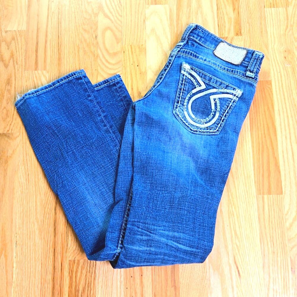 Big Star women's Liv Bootcut Jeans distressed Destroyed size 26R